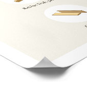 Poster der traditionellen Holzbaukunst (Ecke)