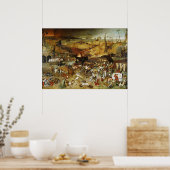Poster Der Triumph des Todes Pieter Brueghel (Küche)