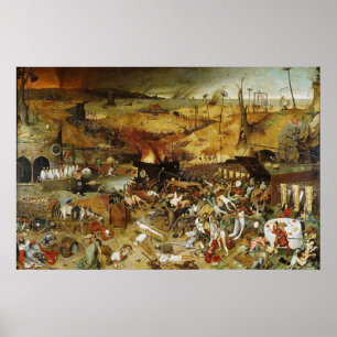 Poster Der Triumph des Todes Pieter Brueghel