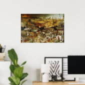 Poster Der Triumph des Todes Pieter Brueghel (Heimbüro)