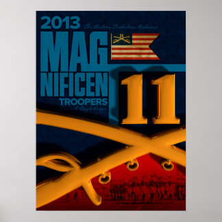 Poster der Troopers 2013 (Beste Größe 18x24)