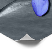 Poster der tropischen Wasserlilie (Ecke)