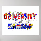 Poster der Universität Kansas (Vorne)