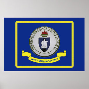 Poster der Verteidigungsagentur für die Prüfung vo