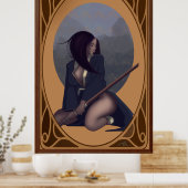 Poster der weiblichen Samurai (Küche)
