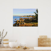 Poster der zentralen kalifornischen Küste (Küche)