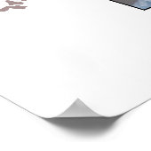 Poster der Zweifamilien-Baumfamilie Burgundy Leafa (Ecke)