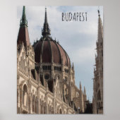 Poster des Budapester Parlaments (Vorne)