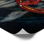 Poster des chinesischen Drachen (Ecke)