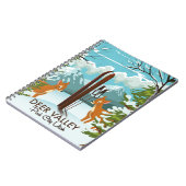 Poster des Deer Valley Park City Utah Notizblock (Linke Seite)