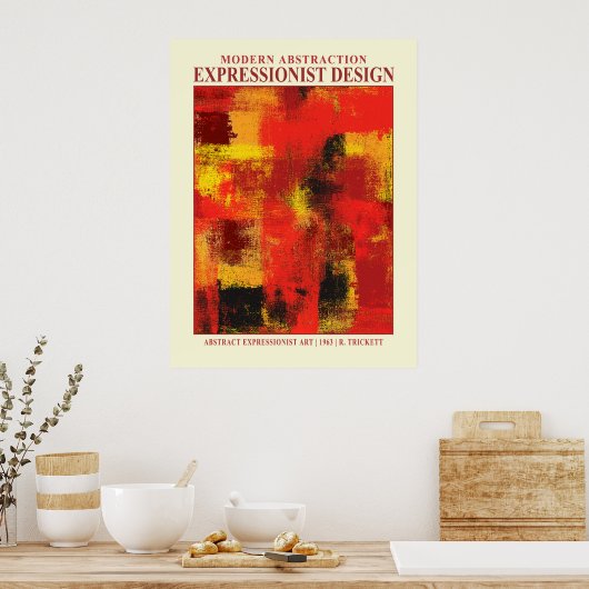 Poster des Expressionisten EP No. 7 (Küche)