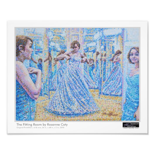 Poster des Fitnessraums von Rosanne Coty (Vorne)