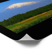 Poster des Fuji in Japan. Fuji San. (Ecke)