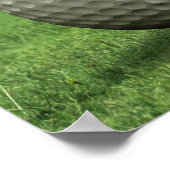 Poster des Golfplatzes (Ecke)