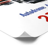 Poster des Grand Prix von Paris 1965 (Ecke)