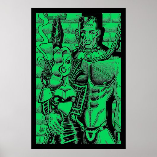 Poster des Haustiermonsters (Vorne)