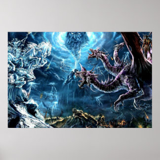 Poster des Krieges gegen Unsterbliche