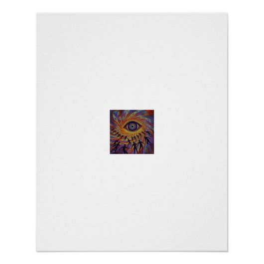 Poster des Mind Melting Eye Vortex Tanz (Vorderseite)