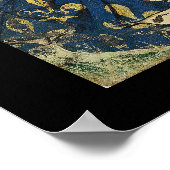 Poster des mittelalterlichen Königs von Frankreich (Ecke)