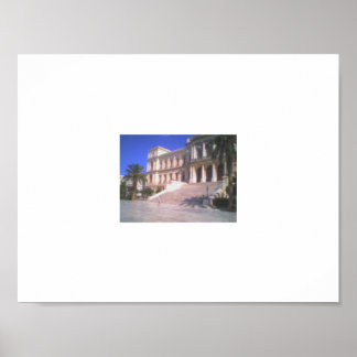 Poster des Rathauses von Syros