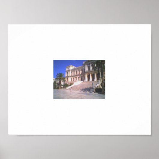 Poster des Rathauses von Syros (Vorne)