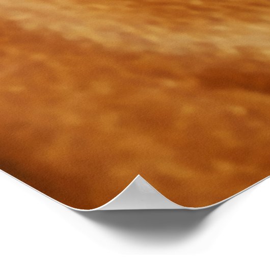 Poster des Rhodesian Ridgeback Hundes. (Ecke)