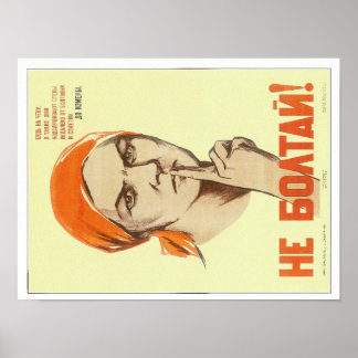 Poster des russischen Sowjetkriegs