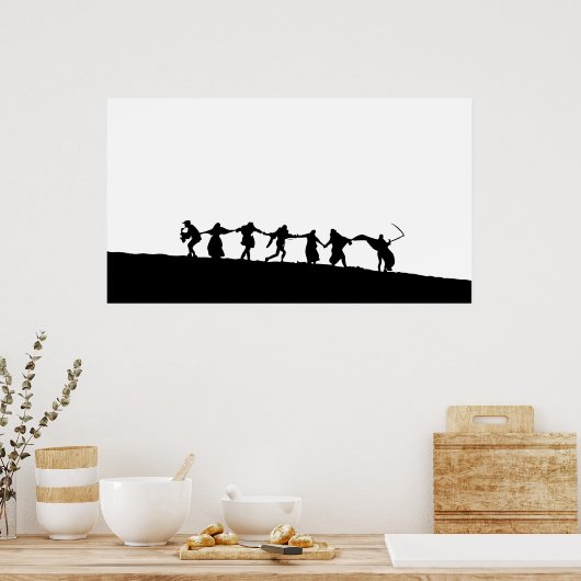 Poster des siebten Siegels (Küche)