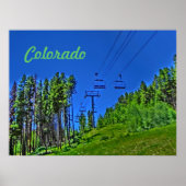 Poster des Skiliftes Colorado (Vorne)