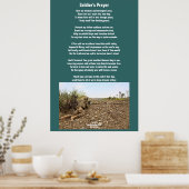 Poster des Soldaten (Küche)