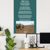 Poster des Soldaten (Heimbüro)