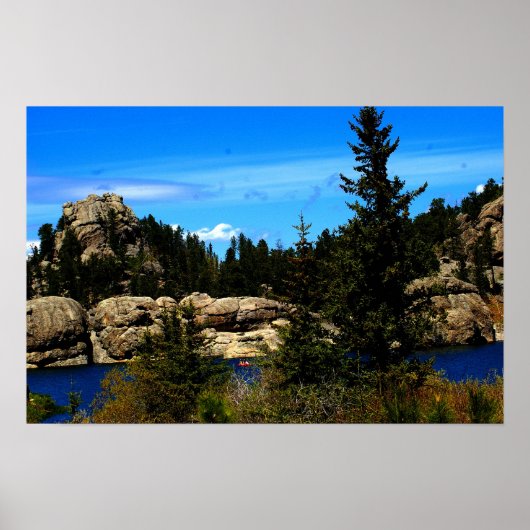 Poster des Sylvan Lake Custer Staat (Vorne)