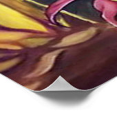 Poster des tropischen Gartens (Ecke)