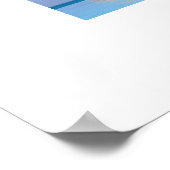 Poster des tropischen Ozeans (Ecke)