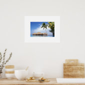 Poster des tropischen Ozeans (Küche)