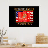 Poster des US-Marine Corps (Küche)