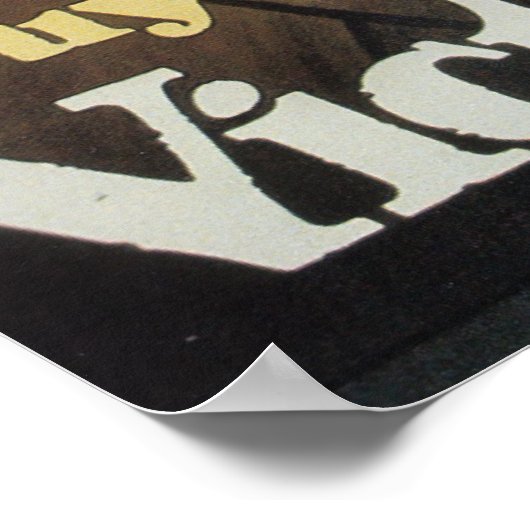 Poster des Zweiten Weltkriegs (Ecke)