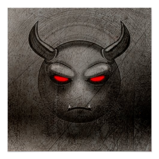 Poster Devilmoji (Vorderseite)