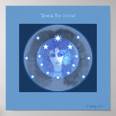 Poster "Devorah Blue Celestial" (Vorne)
