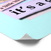 Poster - Diamonds & Martinis, die beste Freundin e (Ecke)