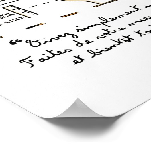 Poster "Die 4 Tolteken-Abkommen" (Ecke)