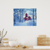 POSTER Die alte rote Mühle (Küche)