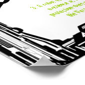 Poster "Die drei Gesetze der Robotik" (Ecke)