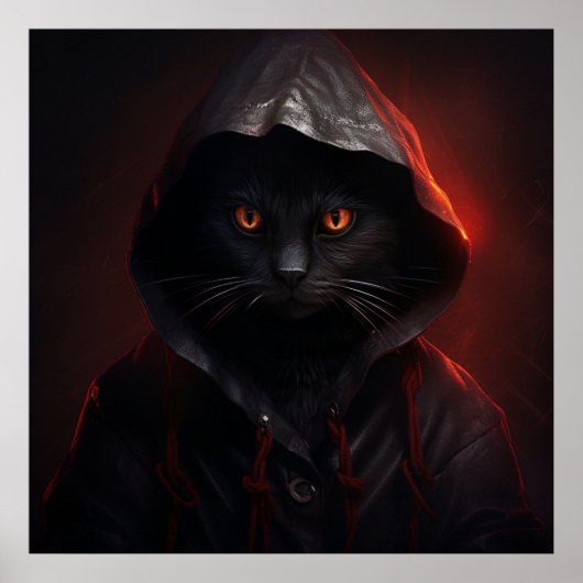 Poster Die Nachtangst der Katze (Vorne)