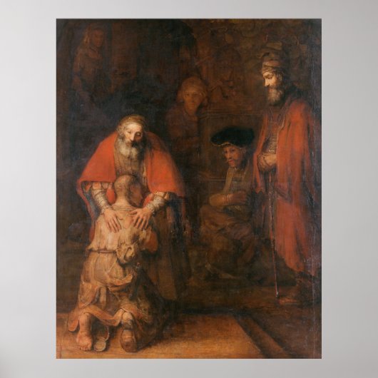 Poster Die Rückkehr des Wunders Santo Rembrandt (Vorne)