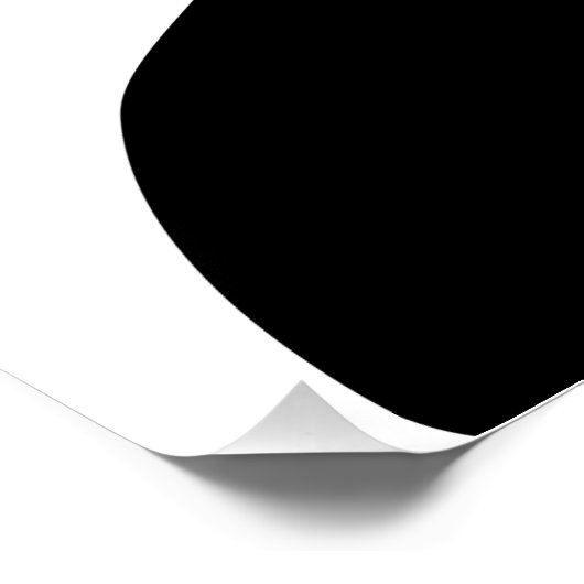 Poster Die weiße Schmetterlinge (Ecke)