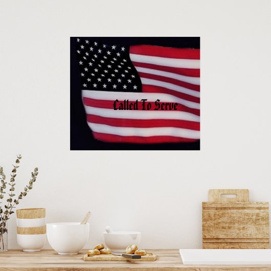 Poster dienen (Küche)