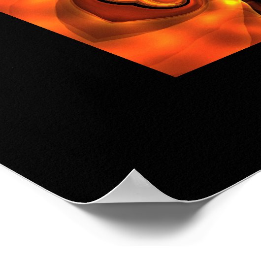 Poster Digitale Abstrakte Kunst (Ecke)