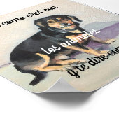 Poster Dime como eres con los animales (Ecke)