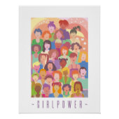 poster diversity "girlpower'  (Vorderseite)